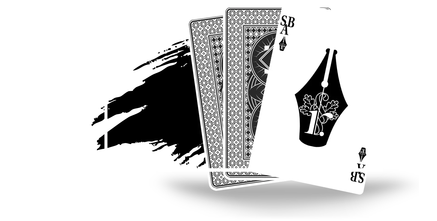 R.TAX Spielkarten-Motiv für Steuerfachangestellte mit Slogan 'Basis der Kanzlei' auf gelbem Hintergrund für Stellenangebote in Berlin