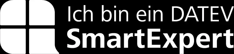 Siegel 'Ich bin ein DATEV SmartExpert' der Kanzlei R.TAX Steuerberatung